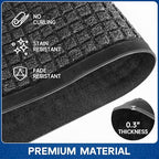 Durable Front Door Mat, Non-Slip Rubber Backing, Stain and Fade Resistant - Image 4