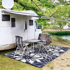 GENIMO Outdoor Rug, Waterproof Plastic Rugs - Image 5
