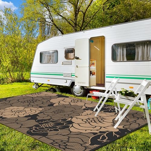GENIMO Outdoor Rug, Waterproof Plastic Rugs - Image 3