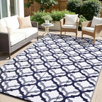 OLANLY Outdoor Rug 6x9 ft Waterproof Reversible Braided Mat by OLANLY