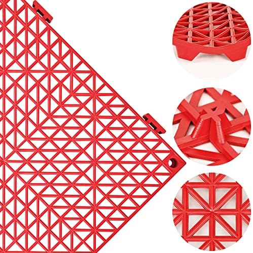 ToLanbbt Modular Interlocking Cushion 12P 11.8" x 11.8" Interlocking Rubber - Image 3