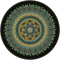 Chair Mat for Hardwood Floor Anti-Slip Floor Protector Round Gaming Computer by GZQIAWY