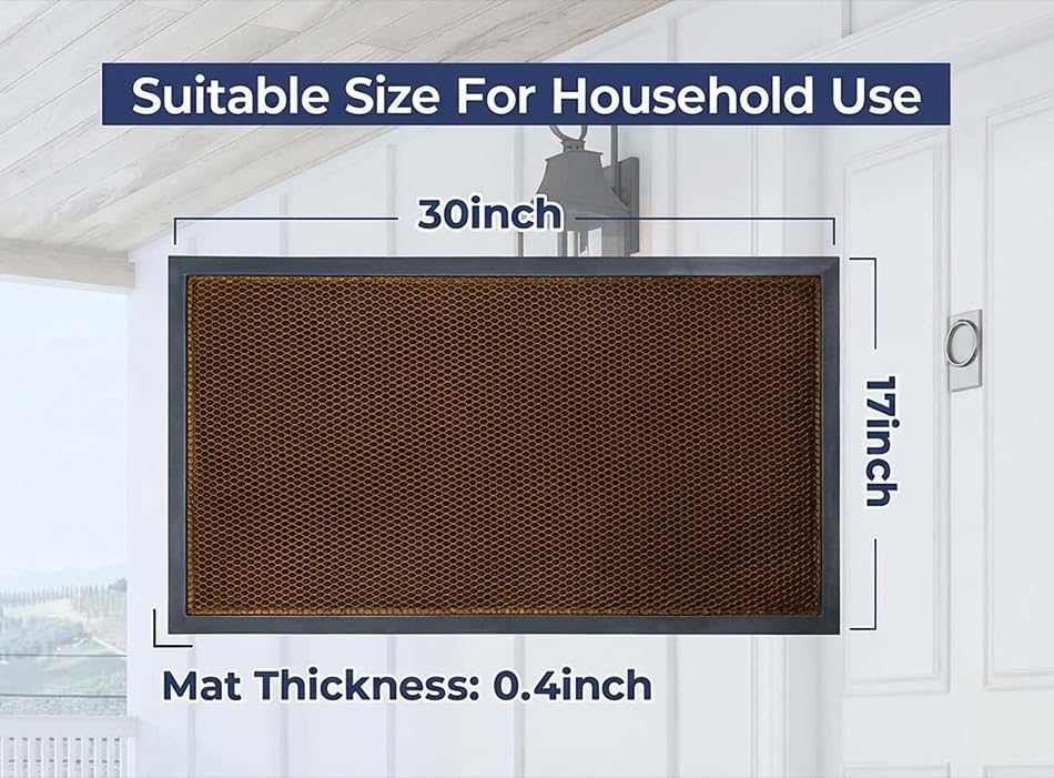 Muddy Mat® Meshy Mat™ Door Mat Heavy-Duty Quick-Dry Floor Mat, Sand & Dirt - Image 2