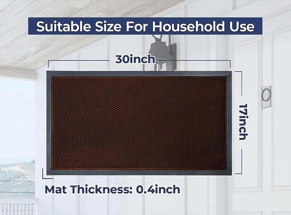 Muddy Mat® Meshy Mat™ Door Mat Heavy-Duty Quick-Dry Floor Mat, Sand & Dirt - Image 2