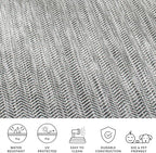 SAFAVIEH Courtyard Outdoor Square Rug 7'10" - Image 7