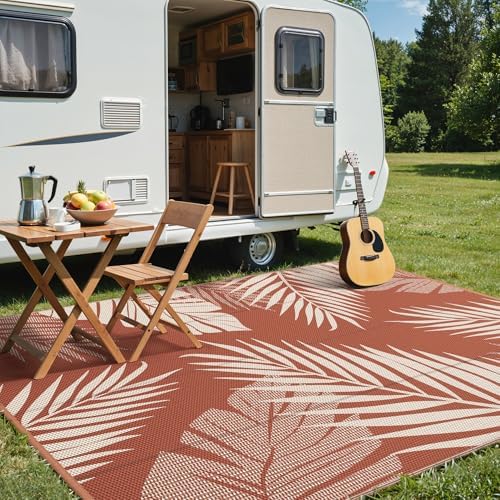 GENIMO Outdoor Rug, Waterproof Plastic Rugs - Image 5