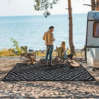 GENIMO Outdoor Rug, Waterproof Plastic Rugs - Image 2