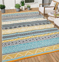 GlowSol Outdoor Rugs 8x10 Waterproof Portable Camping Carpet, Reversible by GLOWSOL