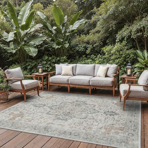GENIMO Indoor Outdoor Rug, Washable - Image 6