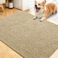 OLANLY Dog Door Mat for Muddy Paws 40x32, Extra Absorbent Chenille Mud Mat by OLANLY