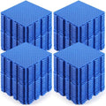 Huwena 100 Pcs Interlocking Drainage Mats 10” x 10” Non Slip by Huwena