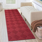 Petgrow Hallway Runner Rug 4FTX70FT, Super Skid Resistant TPR Backing Area Rug by %C2%B7Petgrow%C2%B7