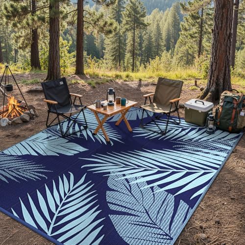 GENIMO Outdoor Rug, Waterproof Plastic Rugs - Image 6