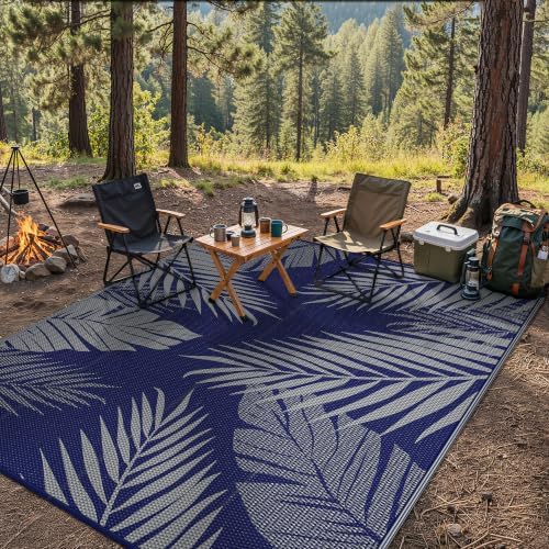GENIMO Outdoor Rug, Waterproof Plastic Rugs - Image 6