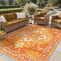GENIMO Indoor Outdoor Rug, Washable by GENIMO