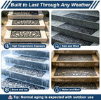 Rubber Stair Treads 29 x 9.5 Inch - Image 6
