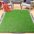 XLX TURF Washable Artificial Grass Rug Indoor Outdoor 3FTX5FT Realistic Low by XLXTURF