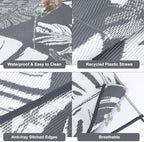 GlowSol Waterproof 9x18 Outdoor Rug - Image 6