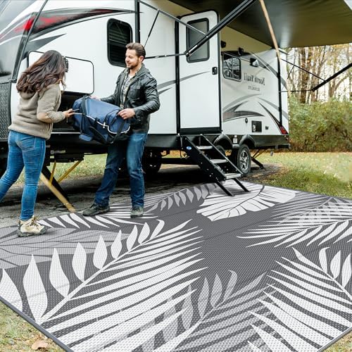 GENIMO Outdoor Rug, Waterproof Plastic Rugs by GENIMO