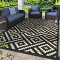 GENIMO Outdoor Rug, Waterproof Plastic Rugs by GENIMO