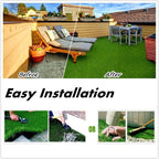 Fas Home Artificial Grass Turf 14FTx96FT, 1.38" Pile Height Realistic Synthetic - Image 5