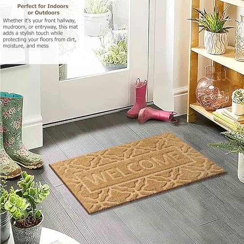 Gardenised Heavy Duty Coco Coir Doormat - Image 2