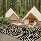 Smiry Outdoor Rug 5x8 ft Waterproof Reversible Leaf Mat - Image 7