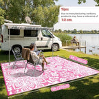Findosom Waterproof Outdoor Rug 6' x 9' - Image 2