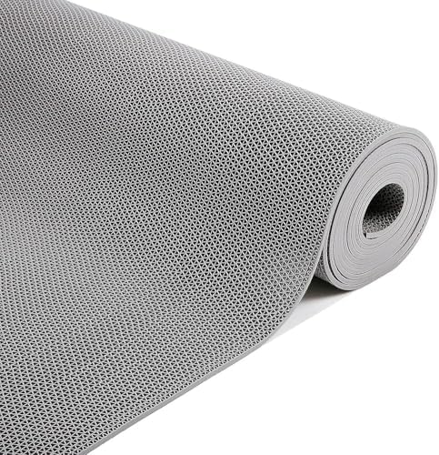 Thick PVC Drainage Floor Mat 1x20FT, Non Slip Flooring Mats Swimming Pool by Unknown