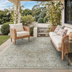 GENIMO Indoor Outdoor Rug, Washable by GENIMO