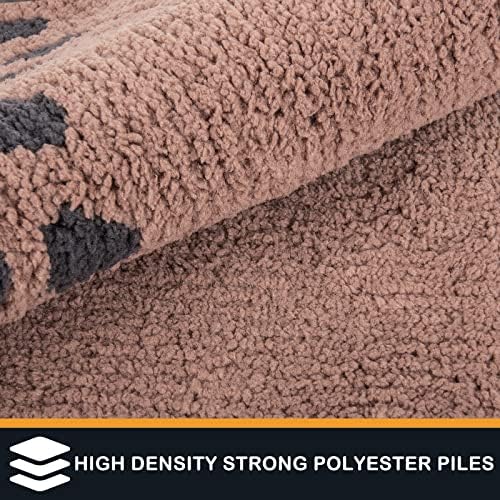 PURRUGS Hallway Runner Rug, Light Brown - Image 3