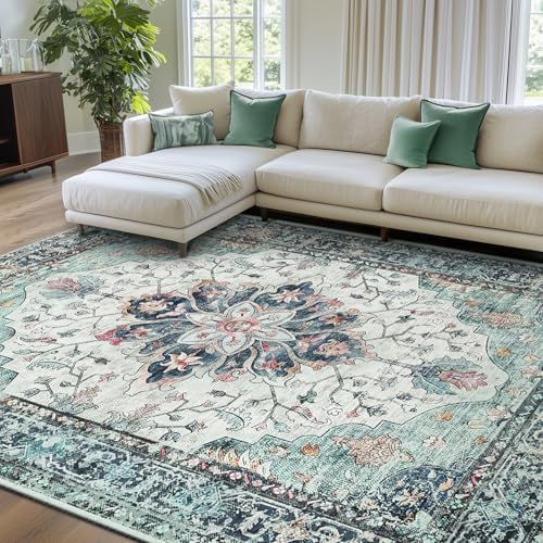 RELEANY Washable Area Rug by RELEANY