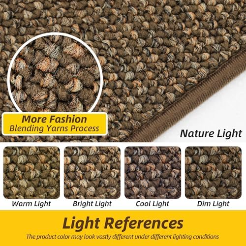 JSEI Dirt Trapper Door Mat 24" x 60", Non-Slip Washable Doormats - Image 4