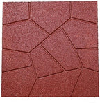 RevTime Dual-Side Garden Rubber Paver 16"x16" by RevTime