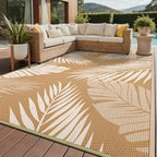 GENIMO Outdoor Rug, Waterproof Plastic Rugs by GENIMO