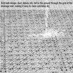 12 Pcs Drainage Mat Modular Interlocking Cushion 11.8" x 11.8" Garage Floor - Image 3