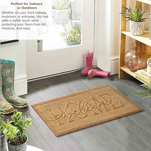 Gardenised Heavy Duty Coco Coir Doormat - Image 4