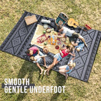 OLANLY Outdoor Rug 5x8 ft Waterproof Reversible Boho Mat - Image 6