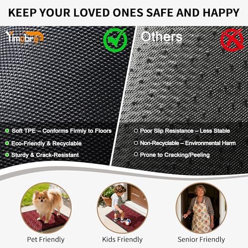 Yimobra Indoor Outdoor Mats for Front Door - Image 3