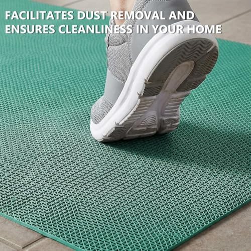 Thick PVC Drainage Floor Mat 2x45FT, Non Slip Flooring Mats Swimming Pool - Image 7