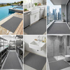 Anti Slip Drainage Mat Cutable Pool Flooring Bathroom Mats 4FTX56FT PVC Mesh - Image 7