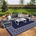 GENIMO Outdoor Rug, Waterproof Plastic Rugs 10'x14' by GENIMO