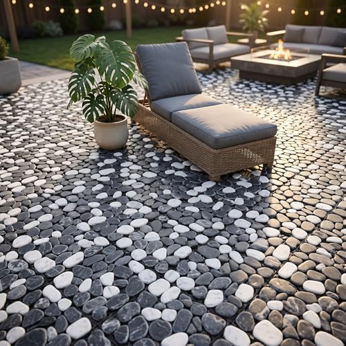 4 Pcs Interlocking Natural Deck Tiles 11.8" x 11.8" - Image 7