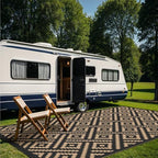 GENIMO Outdoor Rug, Waterproof Plastic Rugs 8'x16' - Image 4