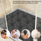 12 Pack Interlocking Floor Tiles 11.8" x 11.8" Interlocking Rubber Floor Mat - Image 5