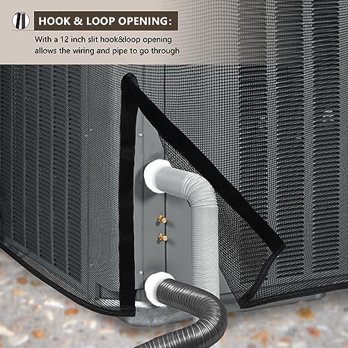 ULTCOVER 2 in 1 Air Conditioner Defender Cover 34W x 34D x 32H inch - Image 4