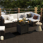 Yaheetech 27PCS Interlocking Deck Tiles Outdoor Patio Floor - Image 2