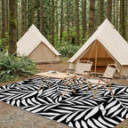 Smiry Outdoor Rug 5x8 ft Waterproof Reversible Leaf Mat - Image 7
