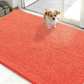 OLANLY Dog Door Mat for Muddy Paws 50x30, Super Absorbent Chenille Mud Mat by OLANLY