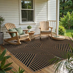 Lahome Geometric Easy Jute Outdoor Rug 5x7 - Image 5
